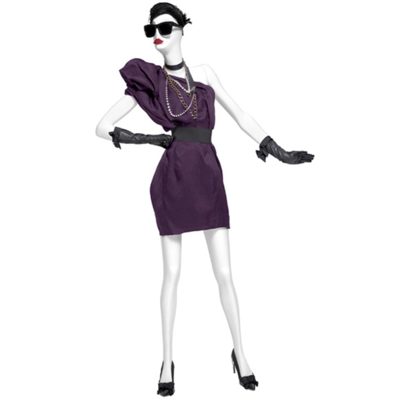 Lanvin x H&M Purple Silk Dress by Alber Elbaz - Picture 3 of 12